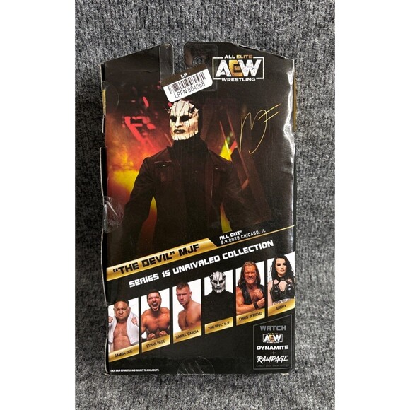 AEW "The Devil" MJF Series 15 Unrivaled Collection Action Figure - Picture 3 of 6